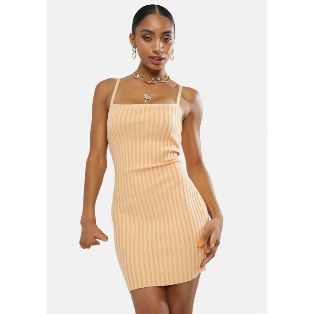 Tangy Good Days On My Mind Mini Dress